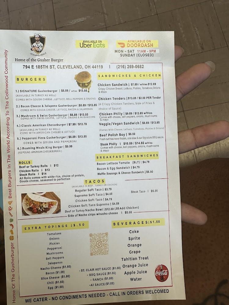 RoamingMeals Menu image 4