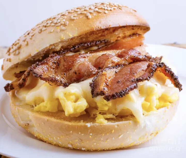 Roamingmeals Bacon & Egg Sandwich